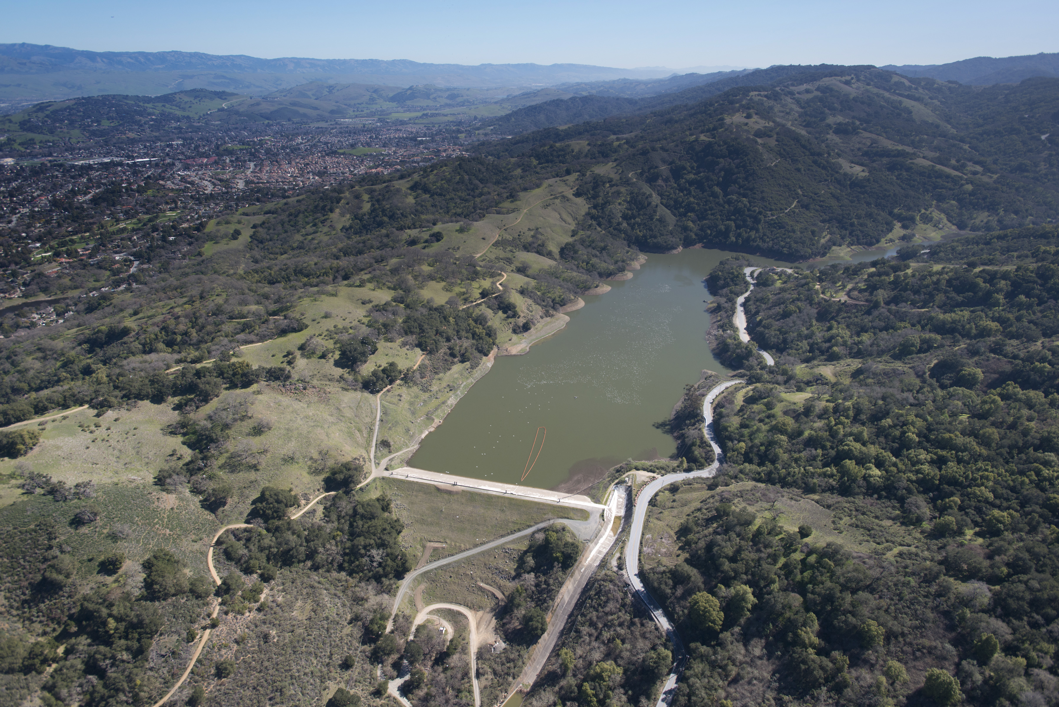 Guadalupe dam and reservoir
